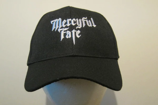 MERCYFUL FATE - Embroidered - Baseball Cap - Adjustable Velcro Back - One Size Fits All UNISEX